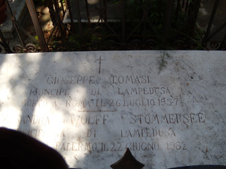 Lapide - Tomasi di Lampedusa